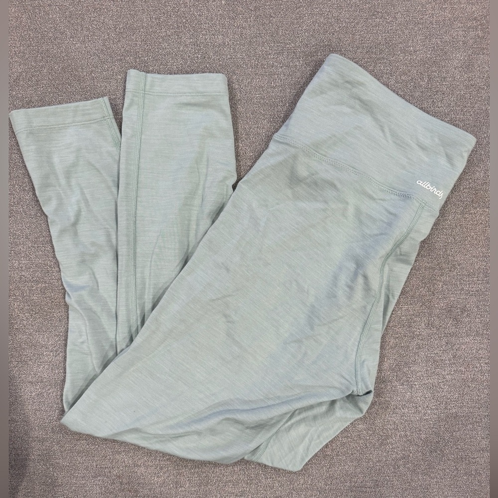 Allbirds Leggings Womens XL Green Hush Carbon Footprint 12.6 Athletic